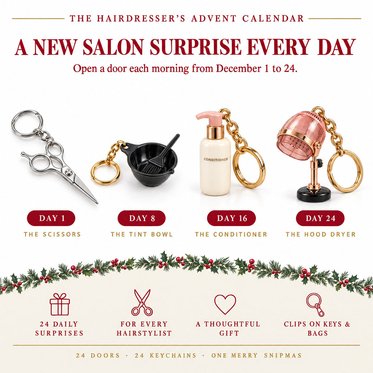 Hair dressers advent
